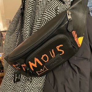Jean Michael Basquiat x Coach Famous Pouch